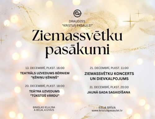 ZIEMASSVĒTKU PASĀKUMI ✨🎄