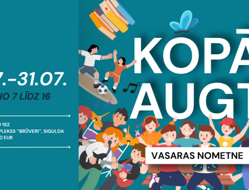 VASARAS NOMETNE “KOPĀ AUGT!”