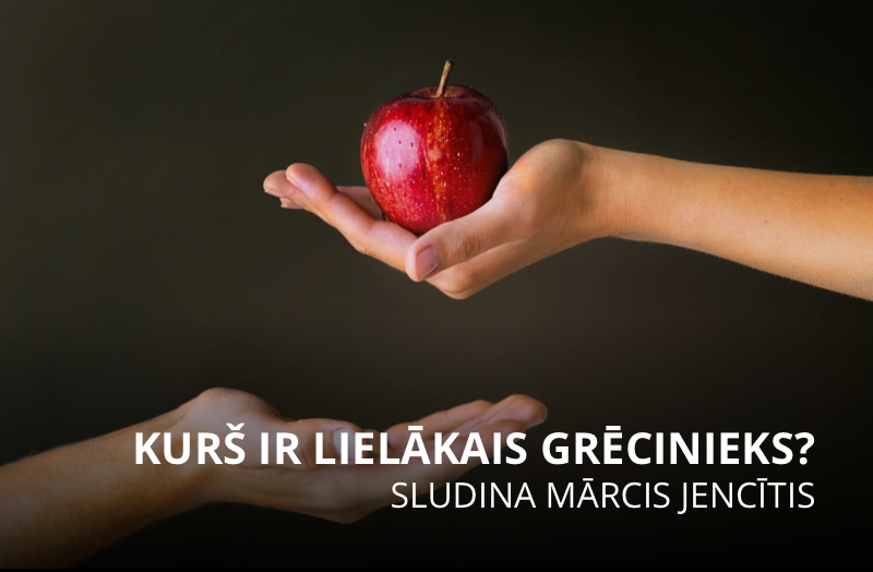 Kurš ir lielākais grēcinieks?