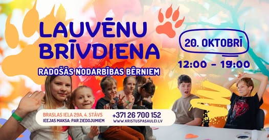 LAUVĒNU BRĪVDIENA – “KĀ DIEVS RADĪJA ZEMI”